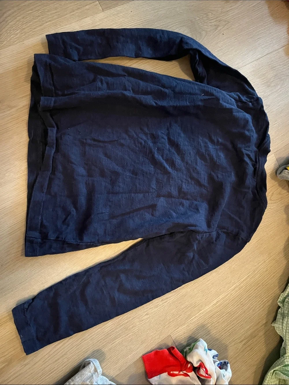 GAP Kids Navy Tee with shark Front Graphic